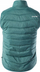 Jelet Martes Lady Solins Vest W 92800396848, mbushje sintetike, najlon, ngjyrë turkeze