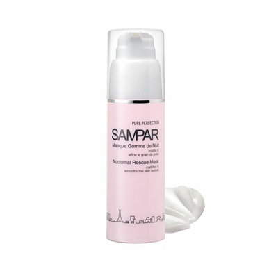 Maskë nate për lëkurë të yndyrshme SAMPAR (Nocturnal Rescue Mask), 50 ml