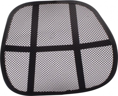 Mbajtëse shpine Q-Connect Back Support, rrjetë mesh, e zezë