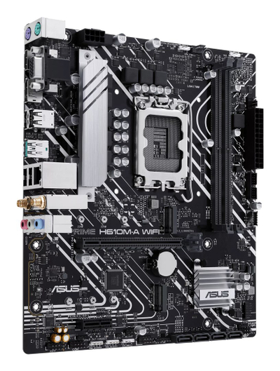 Motherboard Asus PRIME H610M-A WIFI, LGA1700, DDR5, e zezë