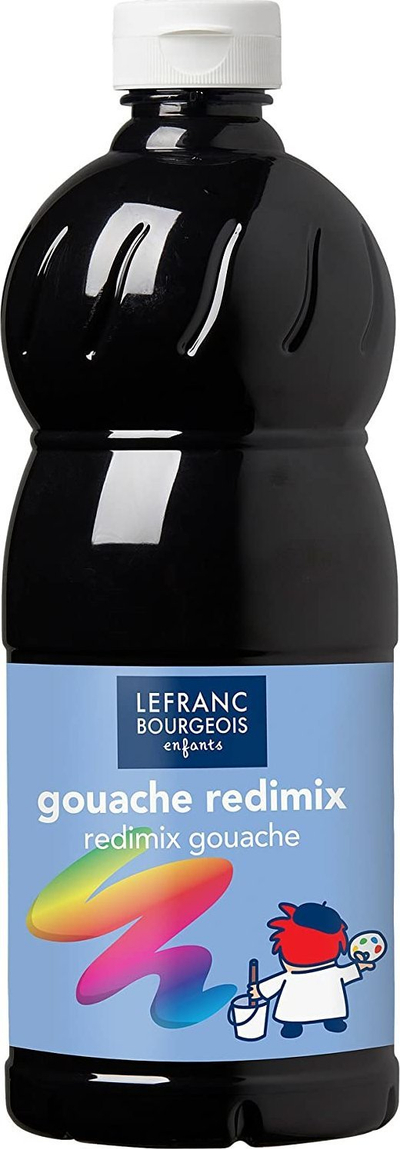 Bojë tempera Lefranc Bourgeois Children Redimix, 500 ml, shumëngjyrëshe