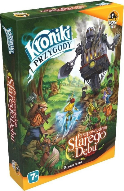 Lojë tavoline Lucky Duck Games Adventure Chronicles Prophecy of the Old Oak, bashkëpunuese, familjare