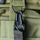Varëse çelësash Offlander Lanyard, najlon i fortë, karabiner çeliku inox, e zezë
