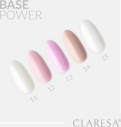 Bazë xheli për thonj Claresa Base Power Shade 11, UV LED, 5 g