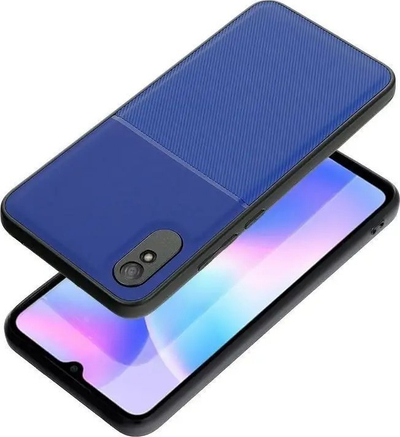Mbrojtëse telefoni për Xiaomi Redmi 9AT, plastike, që s’të rrëshqet nga dora, blu