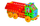 Камион играчка Czako Tipper Truck, 42.3 cm, шарен