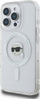 Kllëf telefoni Karl Lagerfeld IML Karl Head, MagSafe, për iPhone 16 Pro Max, transparent