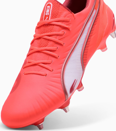 Këpucë futbolli Puma King Ultimate MxSG 108304-01, më vida, për bar të butë