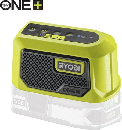 Блутут безжичен звучник Рјоби 18V ONE+, мини, верзија bare tool, зелен