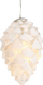 Varëse LED dekor Celina, qelq, 8 cm, transparente
