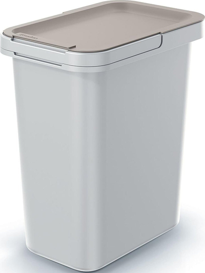Set koshash plehrash Homebird SYSTEMA, 4x12L, plastikë, gri e hirtë