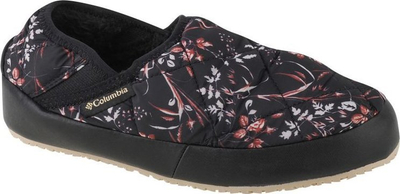 Pantofla shtëpie Columbia Autumn Lazy Bend Moc W, femra, të izoluara, me print floral, të zeza