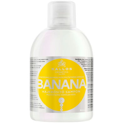 Shampo për flokë me ekstrakte banane Kallos 1000 ml