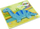 Puzzle druri Leantoys Dinosaur Brachiosaur, lojë mësimore, blu