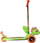 Trotinet për kalamaj Globix 3D Dragon, 3 rrota, balancues, jeshil portokalli