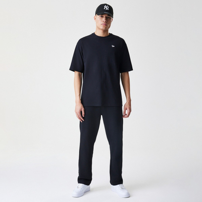 Pantallona treningu New Era Essentials, French Terry, pambuk poliester, të zeza