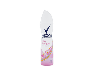 Sprej antiperspirant për femra Rexona Motionsense Sexy Bouquet, 150 ml