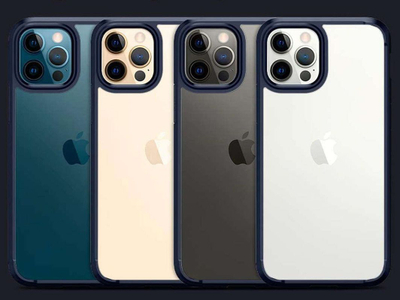 Mbrojtëse e pasme Spigen Ultra Hybrid për iPhone 12/12 PRO, e kaltër e mbyllët