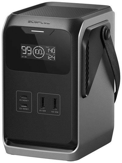 Портабилна енергетска станица EcoFlow Trail 200 DC PPS, 192Wh, црна