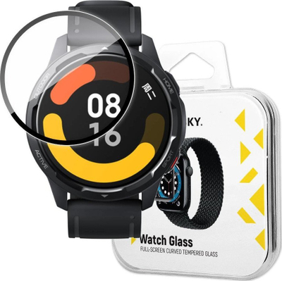 Xham mbrojtës Wozinsky për Xiaomi Watch Color 2, hibrid, me kornizë të zezë