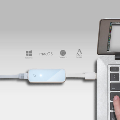 Përshtatës rrjeti TP-LINK UE200, 100 MBit/s, USB 2.0, i bardhë