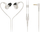 Kufje in-ear Behringer SD251 CL, për studio e monitorim, 3.5 mm, transparente
