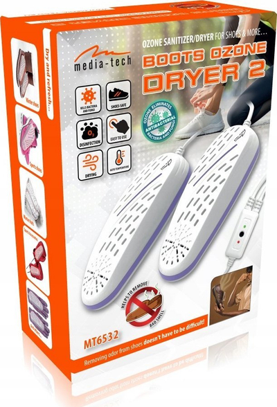 Tharëse këpucësh Boots Ozone Dryer 2 MT6532, ozon, mbrojtje ndaj mbinxehjes