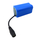 Akumulator Li-ion Flytec 12000mAh 7.4V, për bait boat, blu