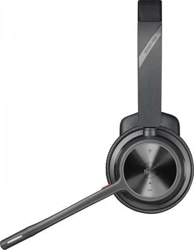 Kufje Bluetooth Poly Voyager 431 M, me mikrofon, ANC, të zeza