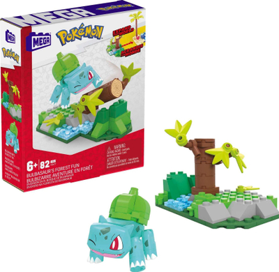 Set ndërtimi Mega Bloks Pokemon Forest Adventure Pikachu, blloqe ndërtimi, për fëmijë, shumëngjyrësh