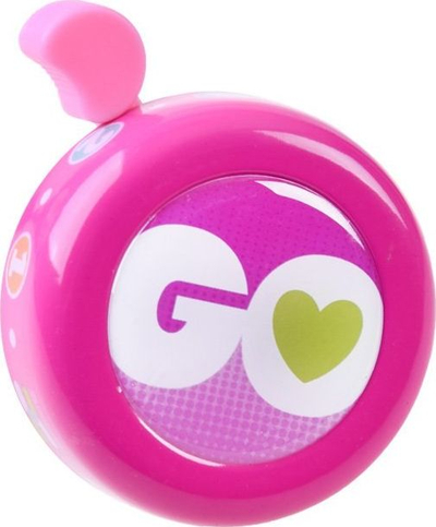 Set aksesorësh për biçikletë Skids Control 3 2 1 Go Pink, 3 pjesë, rozë