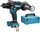 Trapano-kaçavidë goditëse pa kabllo Makita 40V XGT, brushless, pa bateri, blu