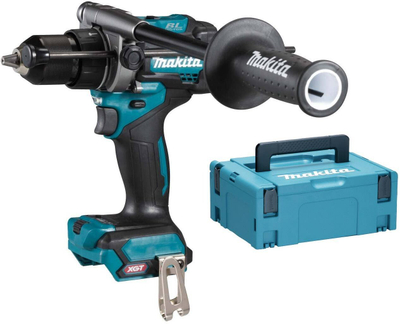 Trapano-kaçavidë goditëse pa kabllo Makita 40V XGT, brushless, pa bateri, blu