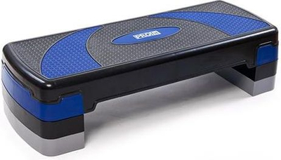 Platformë stepi PROfit Super Plus DK2002, 78x29cm, lartësi e rregullueshme 10-20cm, zi blu