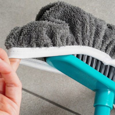 Chifon mikrofiber për fshesë, për pastrim thatë edhe me ujë, i bardhë