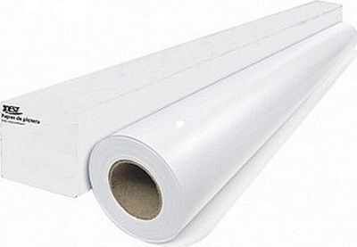 Letër rrotull për ploter, 594mm, 50m, 80g/m², e bardhë
