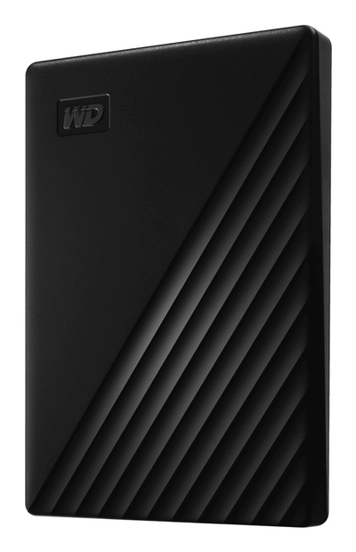 Disk i jashtëm HDD WD My Passport 2TB, USB 3.0, i zi