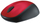 Бежичен глушец Logitech M235, оптички, со нано USB приемник, црвен