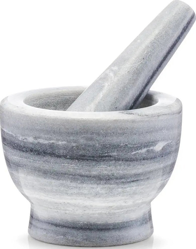 Havan kuzhine Zeller 24506, mermer 0.3L, gri