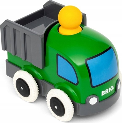 Kamion lodër BRIO Push and Go Truck, me tërheqje vetë, për kalamaj 12+
