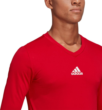 Bluzë për meshkuj Adidas Team Base, L, e kuqe