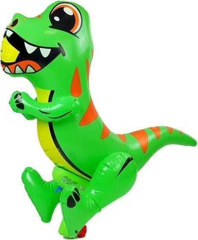 Lodër uji Lean Sport Dinosaur, pistoletë me balonë të fryrë, madhësi e madhe, jeshile portokalli