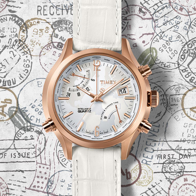 Orë dore Timex Intelligent Quartz World Time TW2P87900