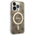 Kupë telefoni Guess 4G Pattern MagSafe për iPhone 15 Pro, kafe