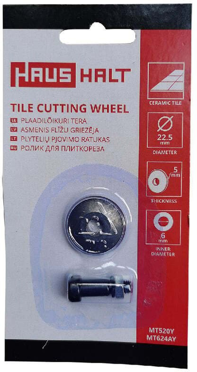 Rrotë prerëse pllaka Michelin MW225, 22.5mm, metalike
