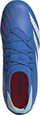 Këpucë futbolli për kalamaj Adidas Predator Accuracy.3 FG, për fusha të thata, blu me të bardhë