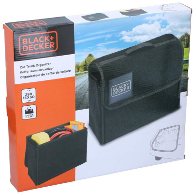 Organizues mjetesh BLACK+DECKER, prej materiali tekstil, palosës, i zi
