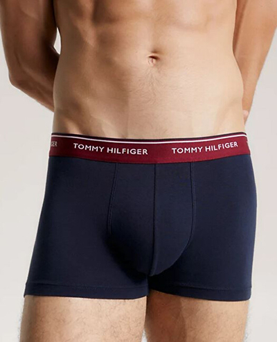 Mbathje për meshkuj Tommy Hilfiger, 3 copë, të kaltra