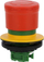 Buton sigurie Eaton M30 PVT30, 30mm, çbllokim me rrotullim, i kuq