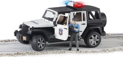 Lodër Jeep policie Bruder, shumëngjyrësh